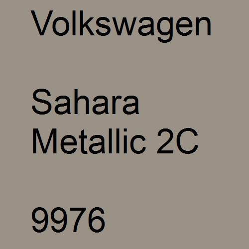 Volkswagen, Sahara Metallic 2C, 9976.